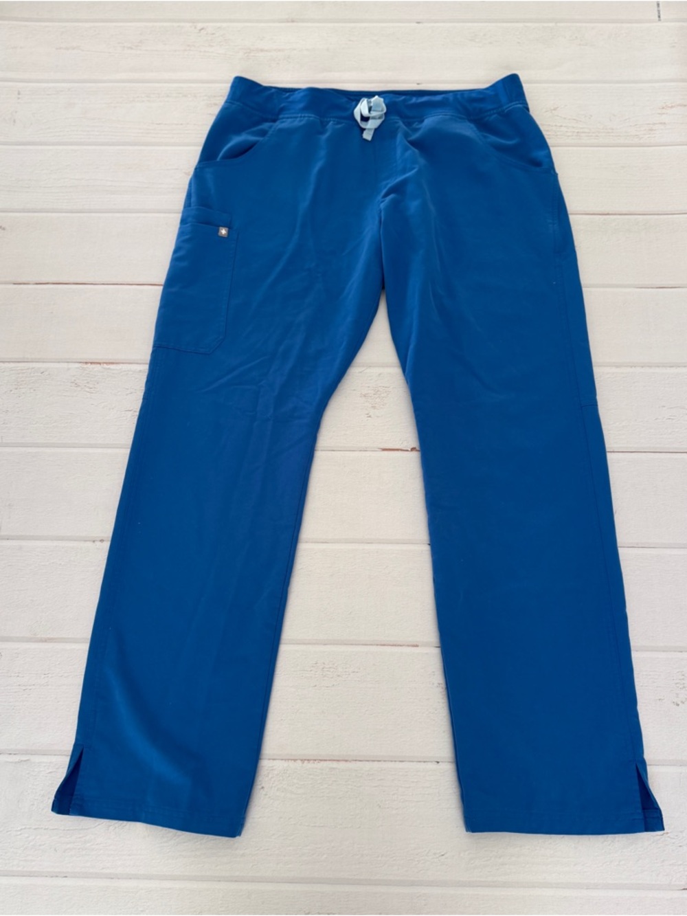 FIGS Kade Women’s Cargo Scrub Pants Technical Collection Blue XL Tall - Picture 3 of 10